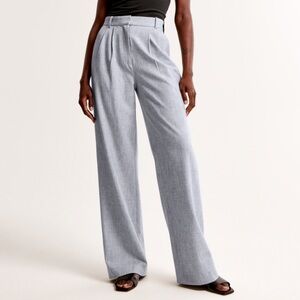 Abercrombie & Fitch Sloan Tailored Wide Leg Pants